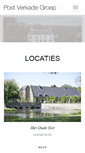 Mobile Screenshot of postverkadegroep.nl